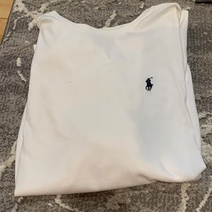 White POLO long sleeve